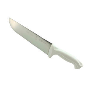 Cuchillo Carnicero Recto Blanco